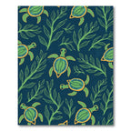 Sea Turtle Kelp Forest Rug
