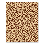 Tan Cheetah Spots Rug