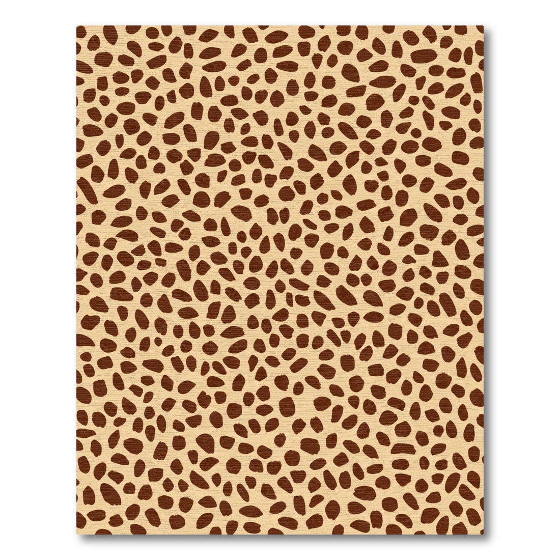 Tan Cheetah Spots Rug