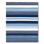 Blue Ocean Stripe Harmony Rug