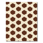 Brown Spotty Cream Spots Rug