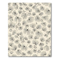 Line Art Botanical Bloom Cream Rug
