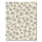 Line Art Botanical Bloom Cream Rug