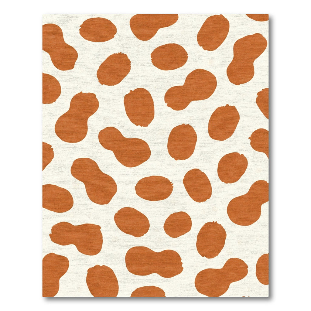 Terracotta Spots Organic Arrangement Rug