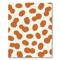 Terracotta Spots Organic Arrangement Rug