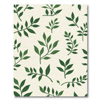 Forest Green Leafy Branches Rug