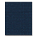 Deep Navy Subtle Square Overlay Rug