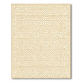 Cream Diamond Maze Geometric Texture Rug
