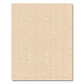 Pale Peach Faded Crescent Pattern Rug