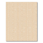 Pale Peach Faded Crescent Pattern Rug