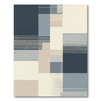 Geometric Blocks Abstract Lines Rug