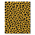 Bold Yellow Black Spot Rug