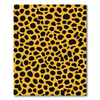 Bold Yellow Black Spot Rug