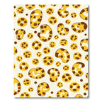 Golden Yellow Spotted Organic Forms Rug