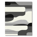 Monochromatic Organic Wave Layered Rug
