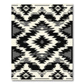 Monochromatic Geometric Staircase Rug