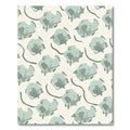 Sage Abstract Organic Splatter Flow Rug