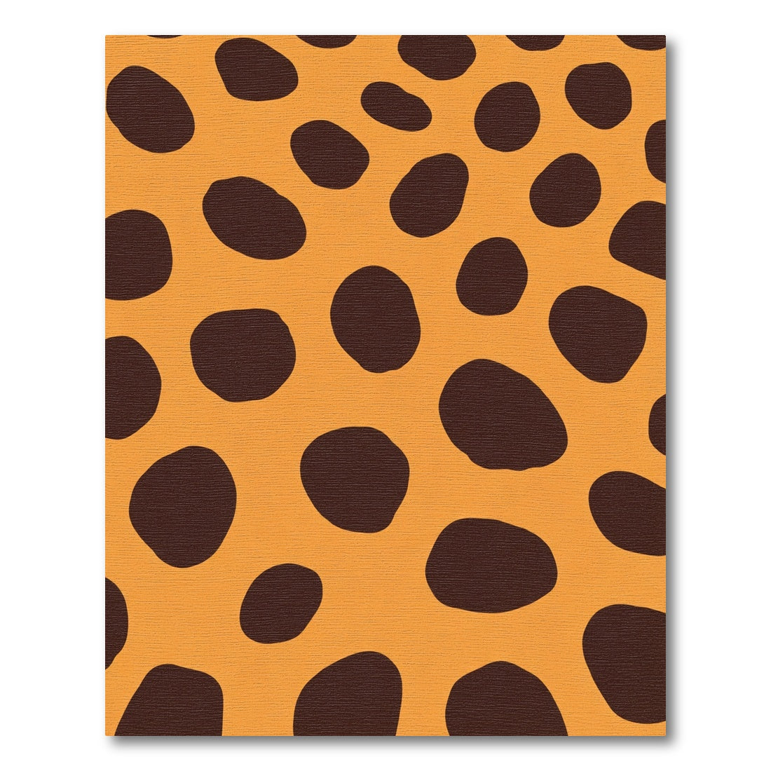 Terracotta And Chocolate Spot Rug