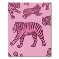 Pink Tigers All Over Rug