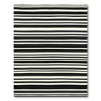 Classic Monochrome Stripe Rug