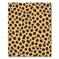Golden Cheetah Spot Animal Print Rug