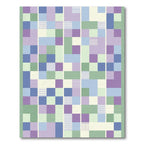 Soft Pastel Geometric Blocks Rug