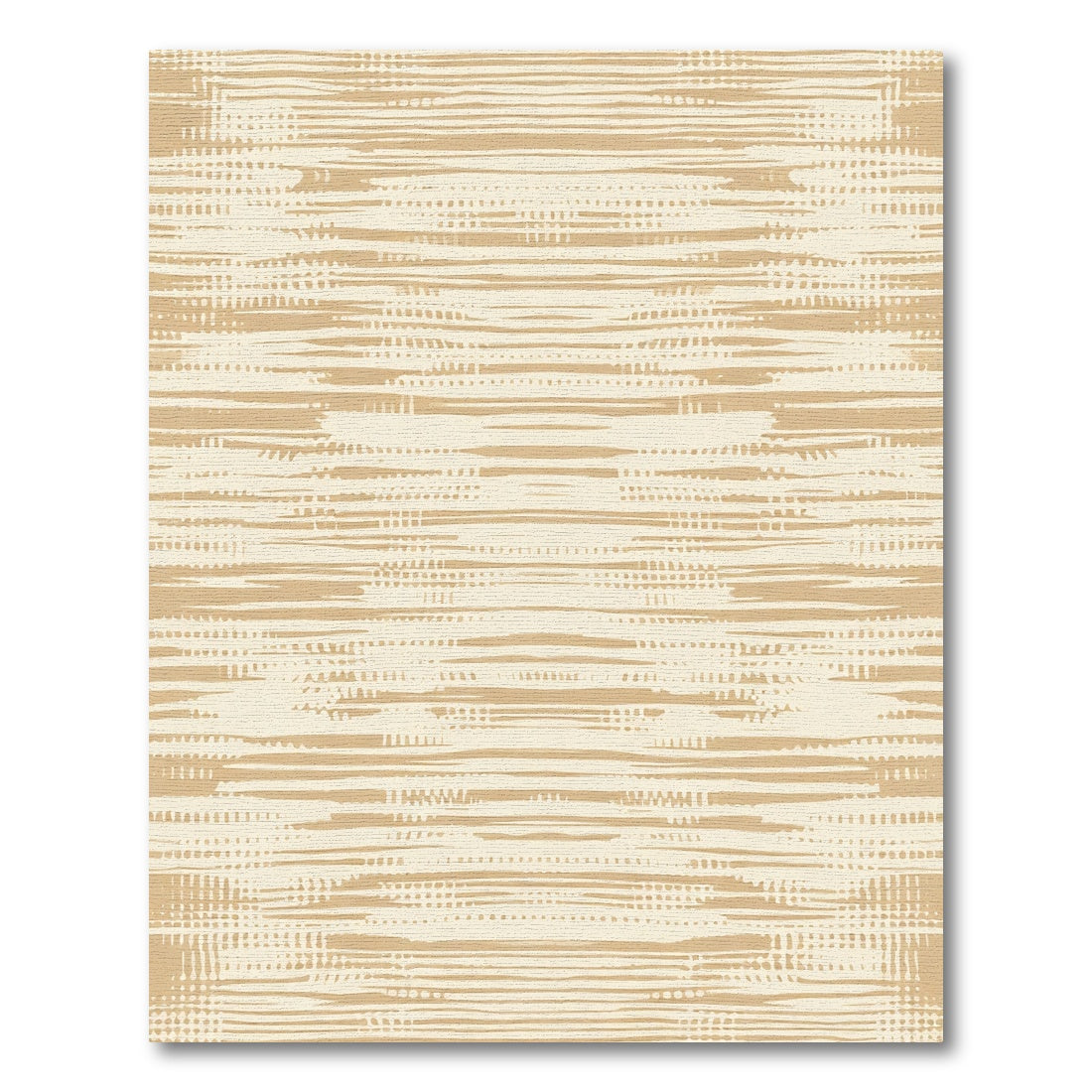 Neutral Horizon Stripe Texture Rug