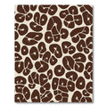 Brown Organic Pod Cluster Rug