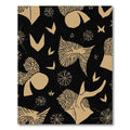Tan Abstract Organic Forms Rug