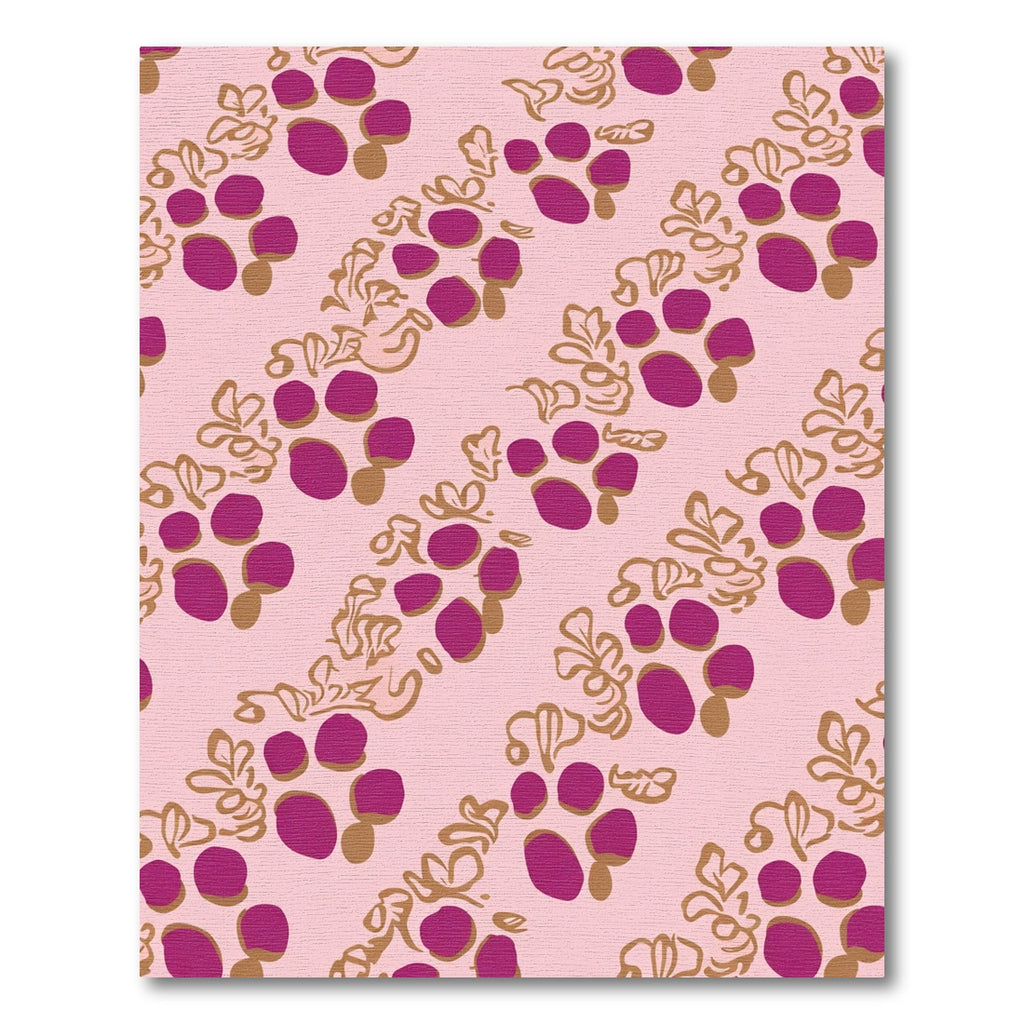 Pink Berry Blossom Vine Rug