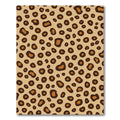 Neutral Tan Leopard Spot Rug