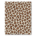 Brown Leopard Spots All Over Rug