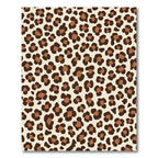 Brown Leopard Spots All Over Rug