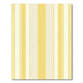 Sunny Yellow Cream Vertical Stripes Rug