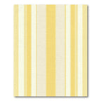 Sunny Yellow Cream Vertical Stripes Rug