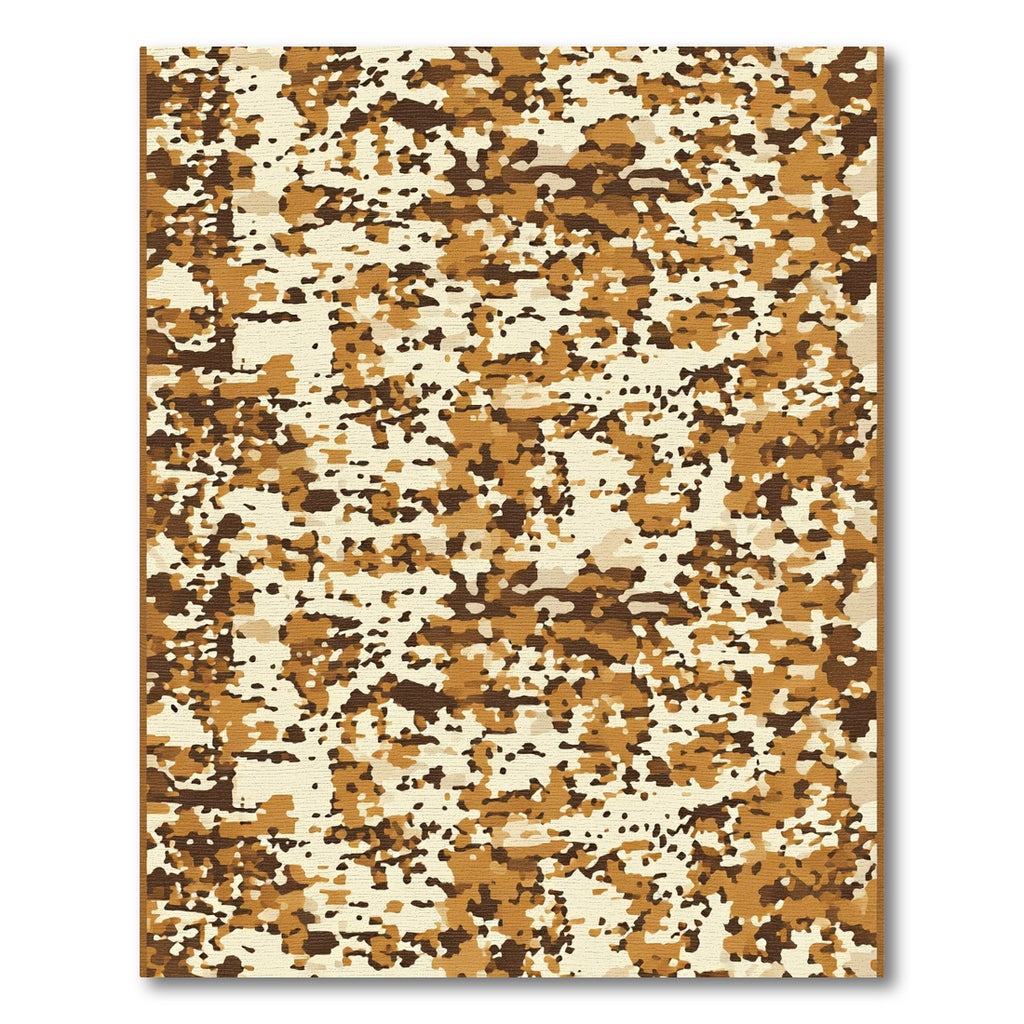 Desert Digital Camouflage Texture Rug