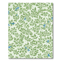 Green Leafy Branches Blue Birds Rug