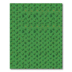 Deep Forest Organic Abstract Medallion Rug