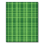 Forest Green Plaid Stripes Rug