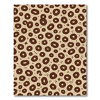 Brown Taupe Spotted Organic Forms Rug