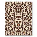 Savannah Brown Spotted Animal Print Rug