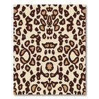 Savannah Brown Spotted Animal Print Rug