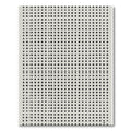 Minimal Grey Diamond Grid Rug