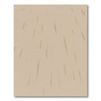 Neutral Tone Abstract Brush Strokes Rug