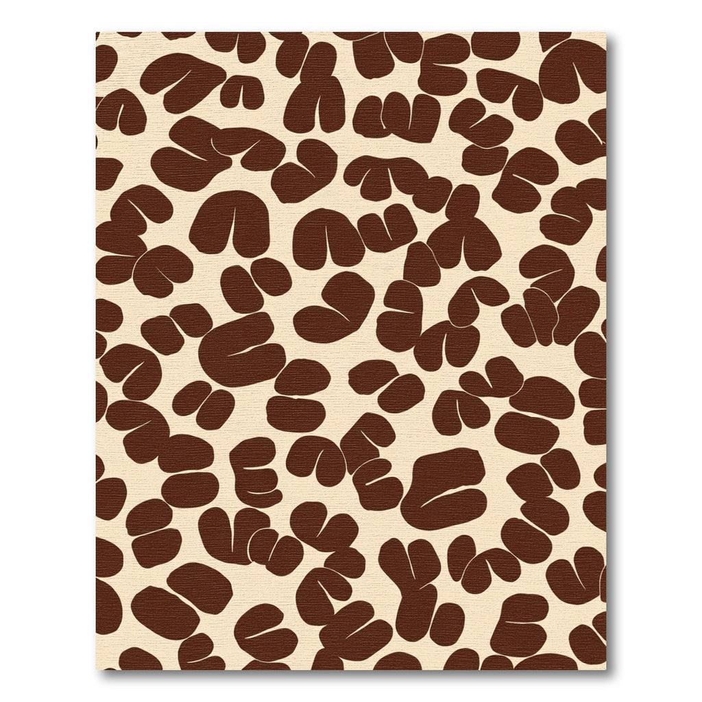 Brown Cloud Forms Creamy Background Rug