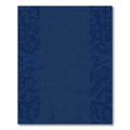 Deep Blue Camo Border Rug