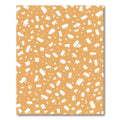 Terracotta White Speckled Brushstroke Rug