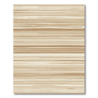 Rustic Tan Brushstroke Stripes Rug