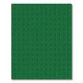 Deep Emerald Repeating Curve Abstraction Rug