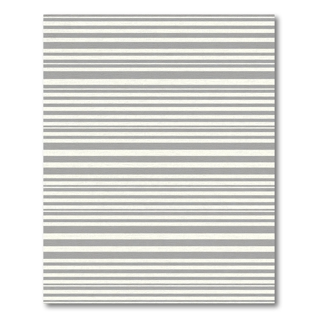 Cream and Gray Subtle Stripe Rug